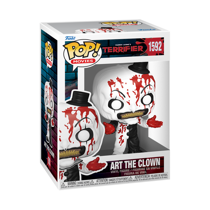 (PRE-ORDER) POP! Movies: Terrifier 2- Art the Clown (BD)