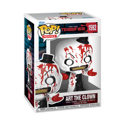 (PRE-ORDER) POP! Movies: Terrifier 2- Art the Clown (BD)