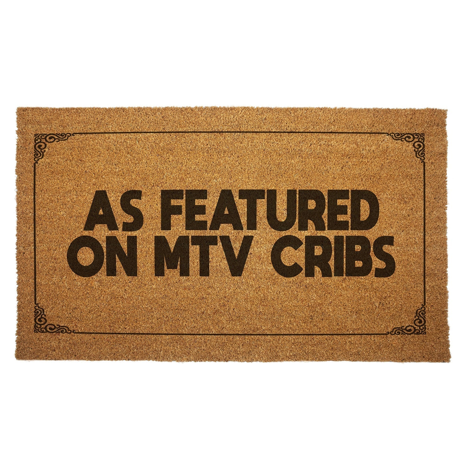 As Featured on Cribs Door Mat