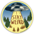 Stay Weird Flexible Magnet